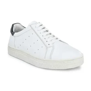Men's Blue Genuine Leather Sneakers – Style 006