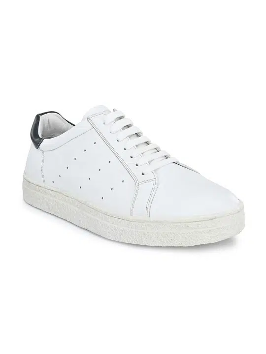 Men's Blue Genuine Leather Sneakers – Style 006