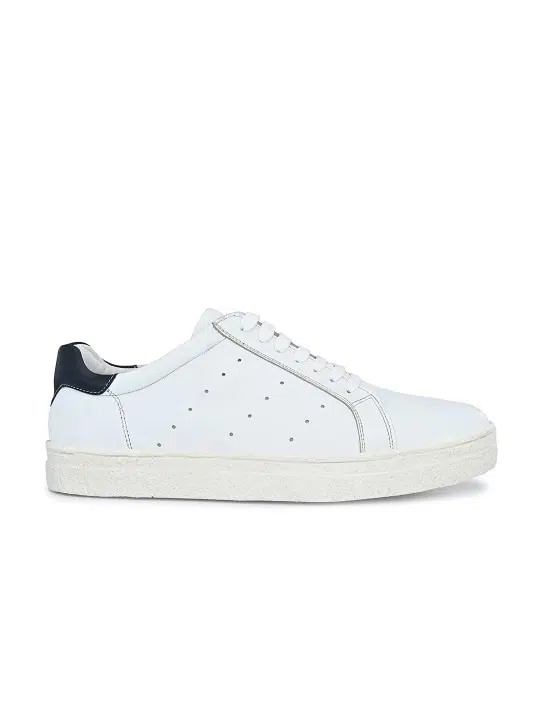 Men's Blue Genuine Leather Sneakers – Style 006