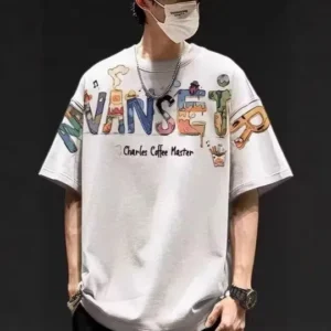 Men's Boxy-Fit Print T-Shirt – Style 341