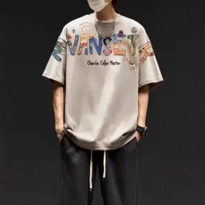 Men's Boxy-Fit Print T-Shirt – Style 410