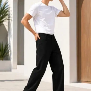 Men's Classic-Fit Mid-Rise Stretch Jeans – Style 215