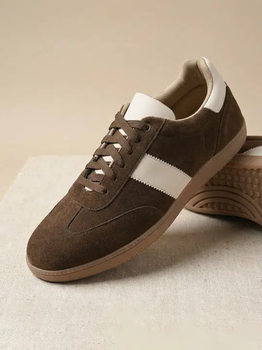 Men's Colourblock Lace-Up Sneakers – Style 920