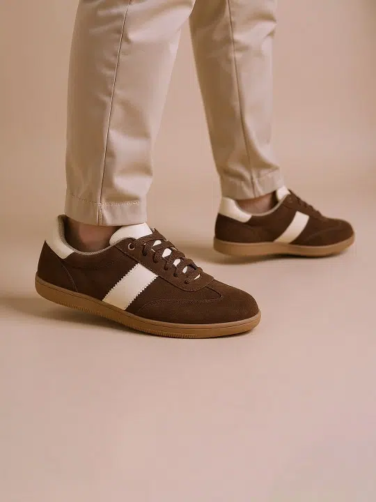 Men's Colourblock Lace-Up Sneakers – Style 920