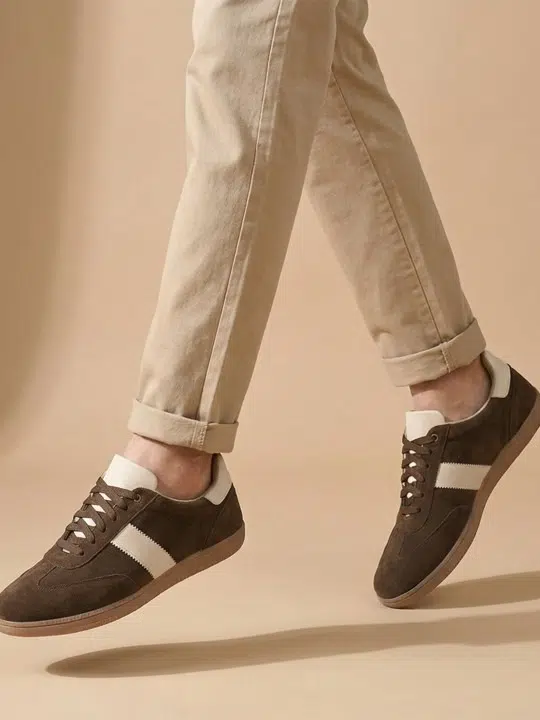 Men's Colourblock Lace-Up Sneakers – Style 920