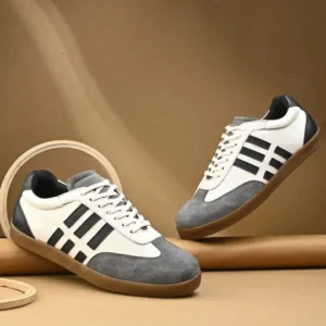 Men's Genuine Leather Sneakers – Style 677