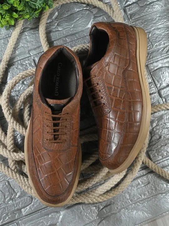 Men's Leather Sneakers – Style 171