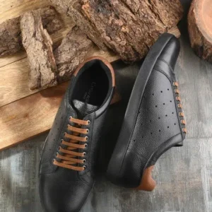 Men's Lightweight Textured Sneakers – Style 068