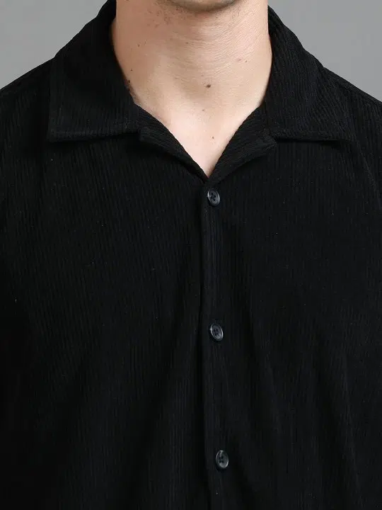 Men's Oversized-Fit Corduroy Shirt – Style 900