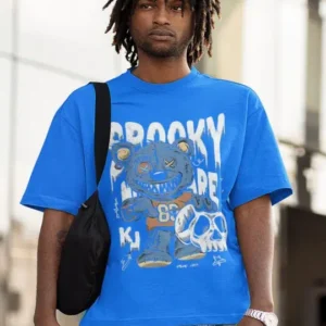 Men's Oversized-Fit Graphic-Print Cotton T-Shirt – Style 475