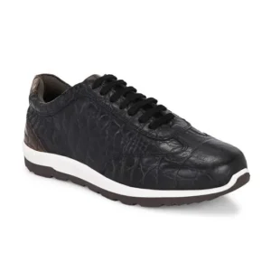 Men's Print Leather Sneakers – Style 171