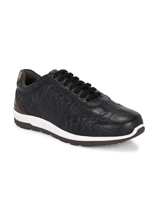 Men's Print Leather Sneakers – Style 171