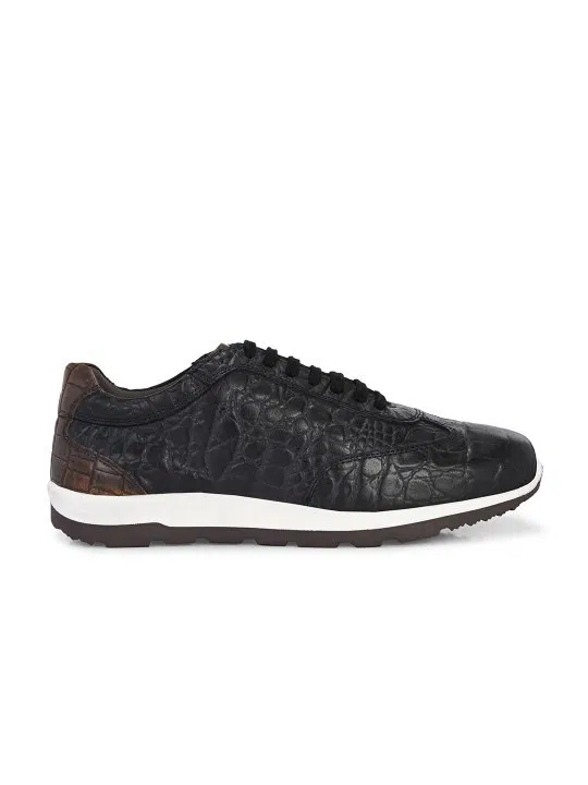 Men's Print Leather Sneakers – Style 171