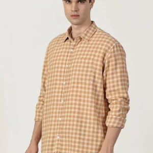 Men's Regular-Fit Check Shirt – Style 507