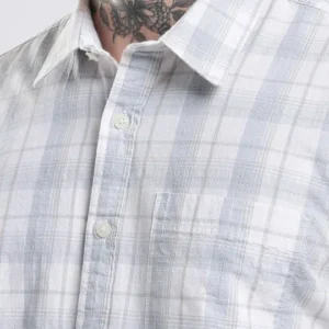 Men's Regular-Fit Check Shirt – Style 827