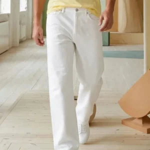 Men's Regular-Fit Mid-Rise Stretch Jeans – Style 301