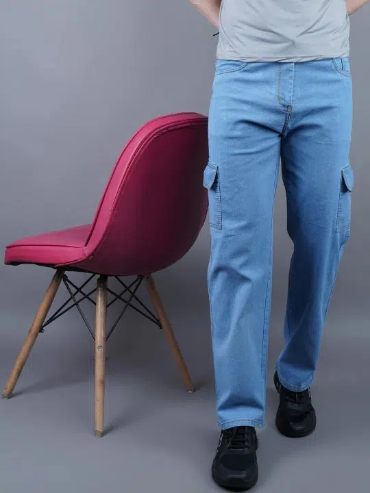 Men's Regular-Fit Mid-Rise Stretch Jeans – Style 781