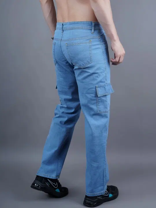 Men's Regular-Fit Mid-Rise Stretch Jeans – Style 781