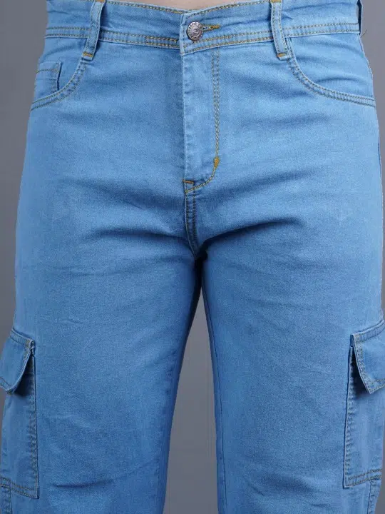 Men's Regular-Fit Mid-Rise Stretch Jeans – Style 781