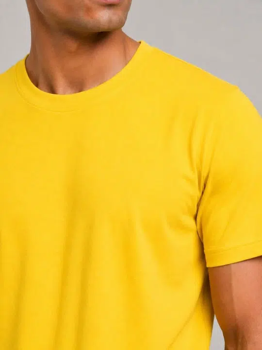 Men's Regular-Fit Print Pure Cotton T-Shirt – Style 766