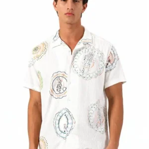 Men's Regular-Fit Print Shirt – Style 243