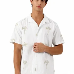 Men's Regular-Fit Print Shirt – Style 244