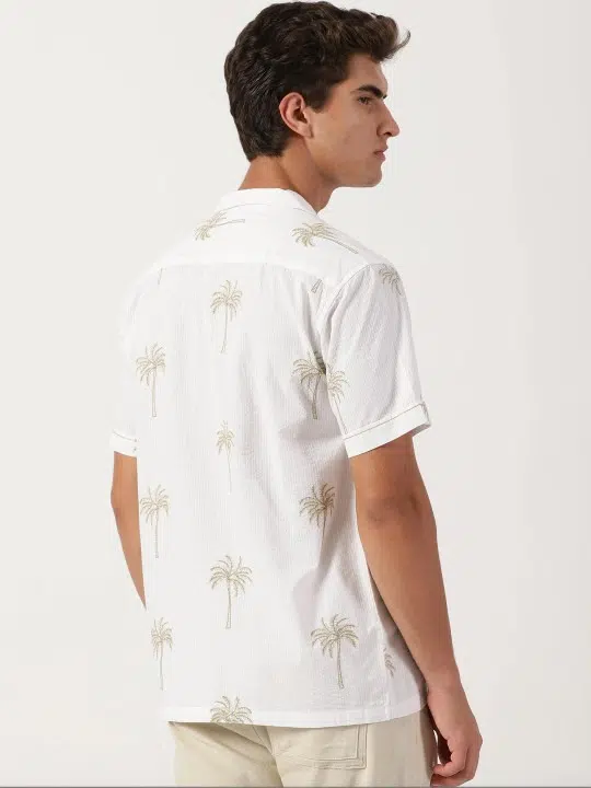 Men's Regular-Fit Print Shirt – Style 244