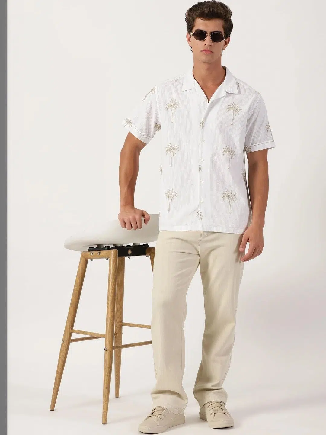 Men's Regular-Fit Print Shirt – Style 244