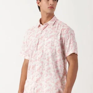 Men's Regular-Fit Print Shirt – Style 245