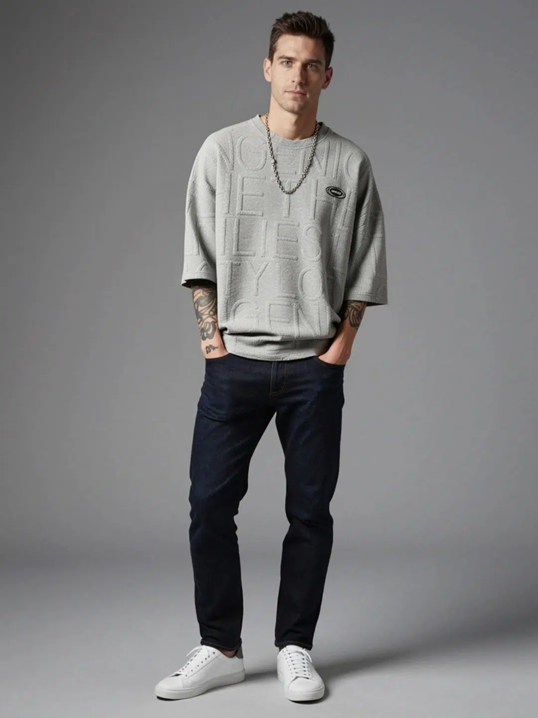 Men's Regular-Fit Print T-Shirt – Style 052