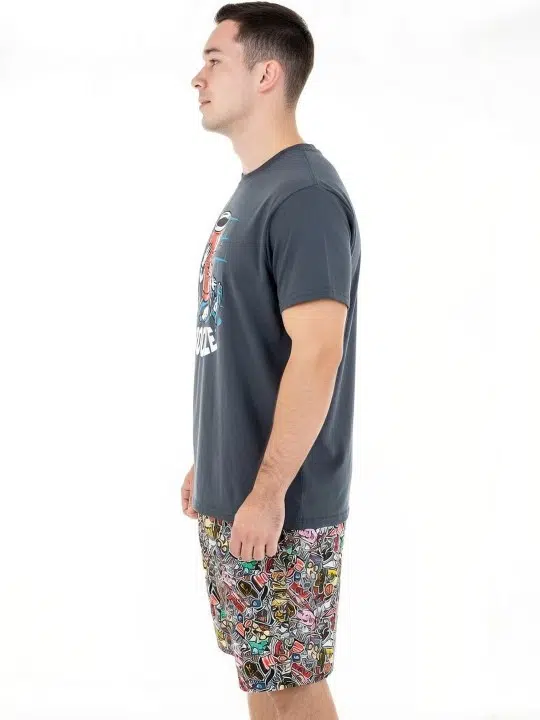 Men's Regular-Fit Print T-Shirt – Style 121