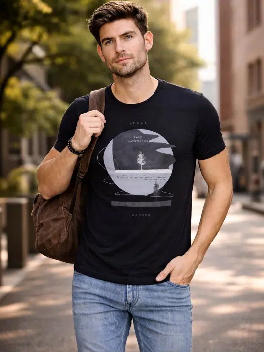 Men's Regular-Fit Print T-Shirt – Style 174