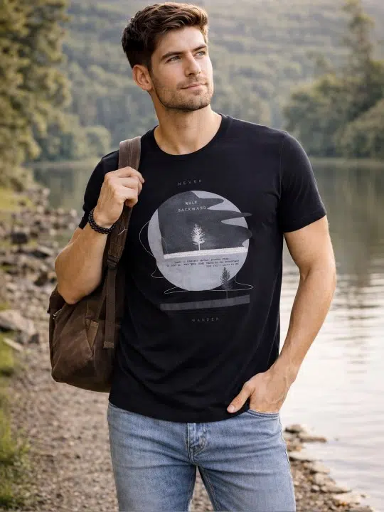 Men's Regular-Fit Print T-Shirt – Style 174