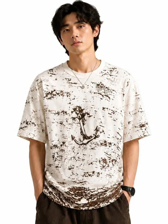 Men's Regular-Fit Print T-Shirt – Style 886