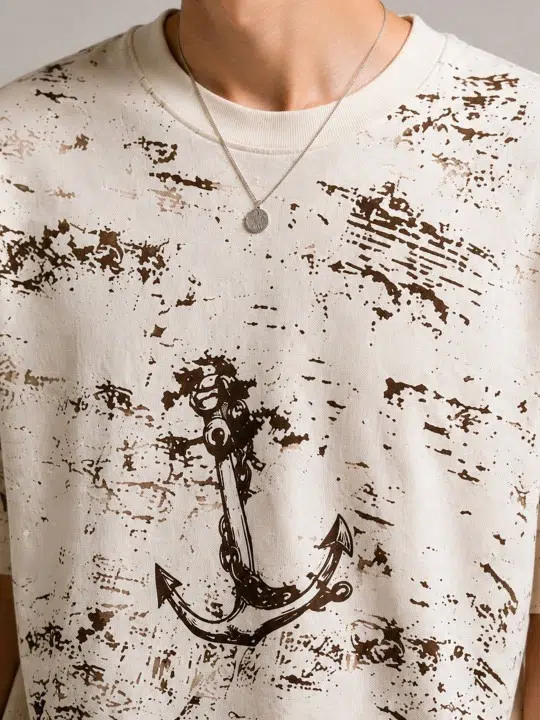 Men's Regular-Fit Print T-Shirt – Style 886