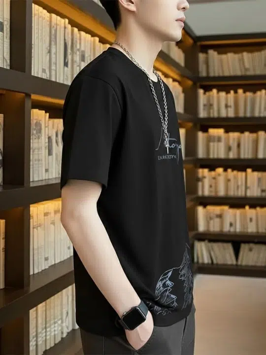 Men's Regular-Fit Print T-Shirt – Style 939