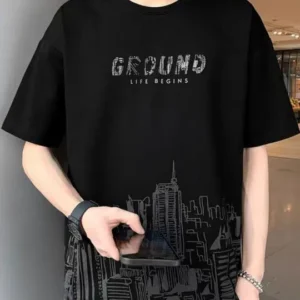 Men's Regular-Fit Print T-Shirt – Style 953