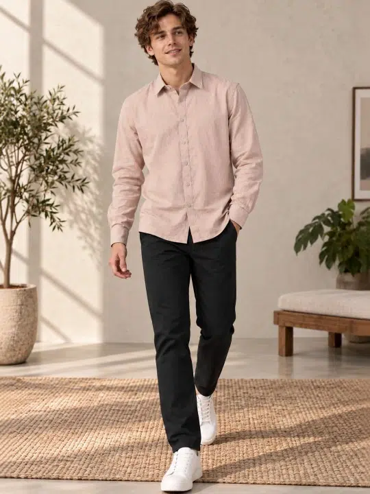 Men's Regular-Fit Shirt – Style 113