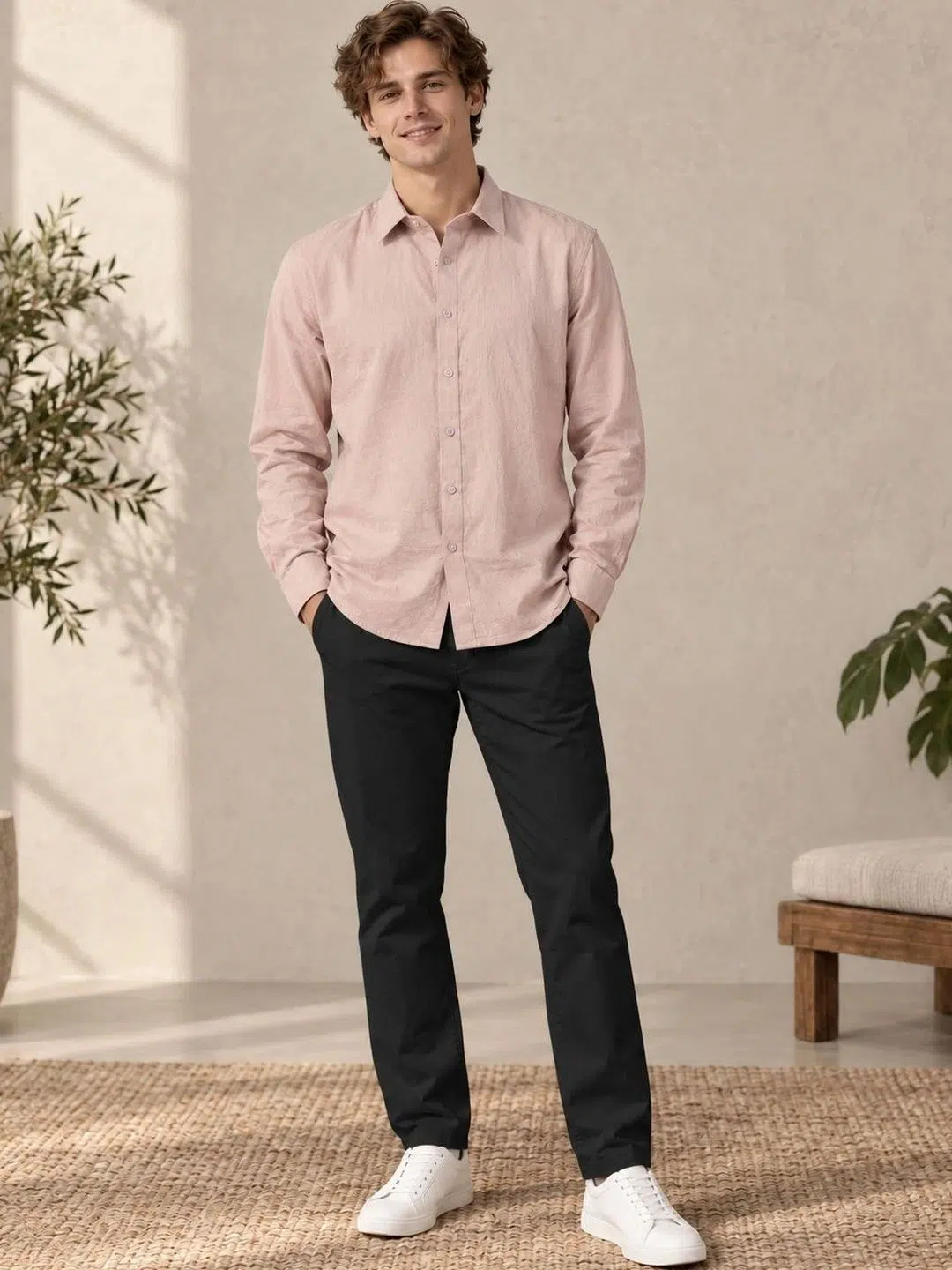 Men's Regular-Fit Shirt – Style 113
