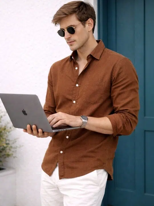 Men's Regular-Fit Shirt – Style 276