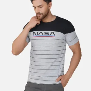 Men's Regular-Fit Stripe Cotton T-Shirt – Style 154