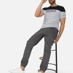 Men's Regular-Fit Stripe Cotton T-Shirt – Style 154