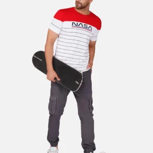 Men's Regular-Fit Stripe Cotton T-Shirt – Style 440