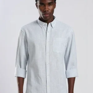 Men's Regular-Fit Stripe Shirt – Style 807