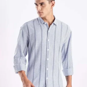 Men's Regular-Fit Stripe Shirt – Style 906