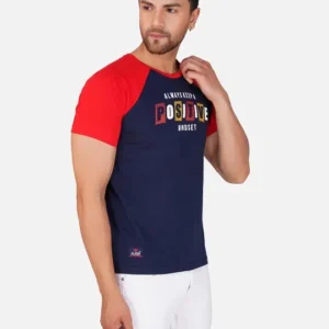 Men's Regular-Fit Typography-Print Cotton T-Shirt – Style 795