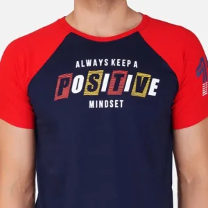 Men's Regular-Fit Typography-Print Cotton T-Shirt – Style 795