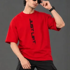 Men's Regular-Fit Typography-Print Pure Cotton T-Shirt – Style 564