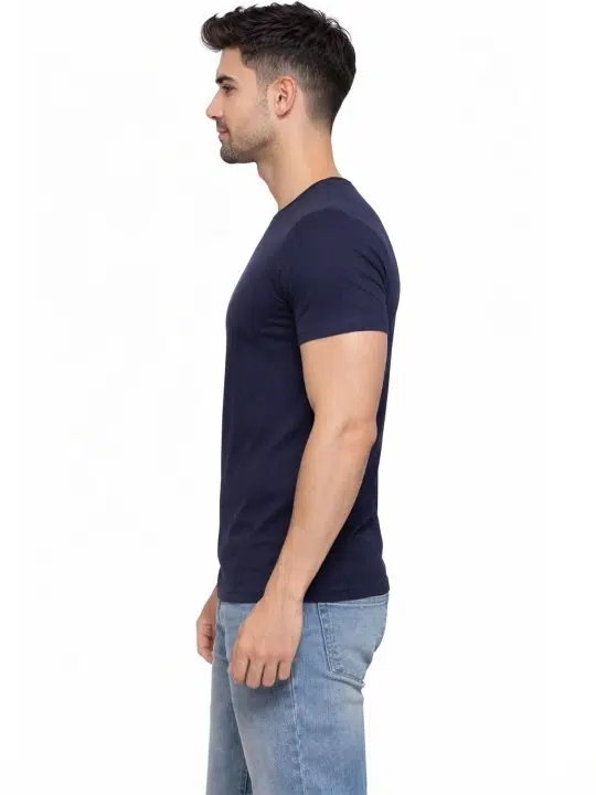 Men's Regular-Fit Typography-Print T-Shirt – Style 168