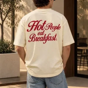 Men's Regular-Fit Typography-Print T-Shirt – Style 182